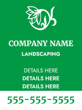 Picture of 24" x 18" Landscaping 1