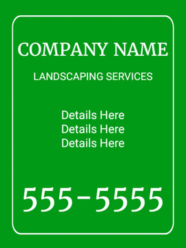 Picture of 24" x 18" Landscaping 14