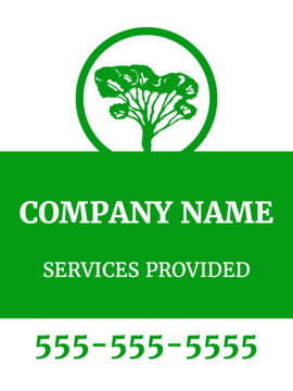 Picture of 24" x 18" Landscaping 20