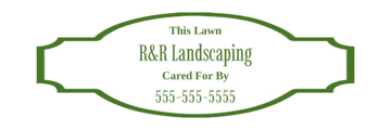 Picture of 6" x 18" Landscaping Services 17099863