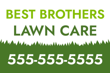 Picture of 12" x 18" Landscaping Services 3530885