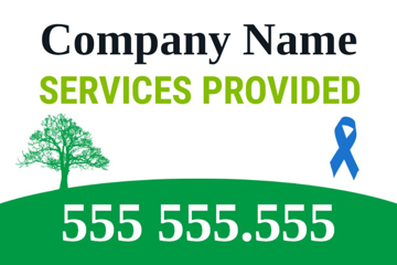 Picture of 12" x 18" Landscaping Services 4936097