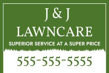 Picture of 12" x 18" Landscaping Services 4712285