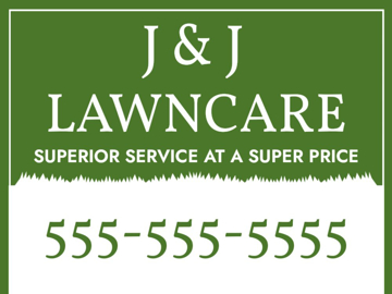 Picture of 18" x 24" Landscaping Services 4712285