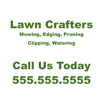 Picture of 24" x 24" Landscaping Services 948650