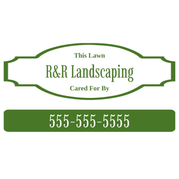 Picture of 24" x 24" Landscaping Services 17099863