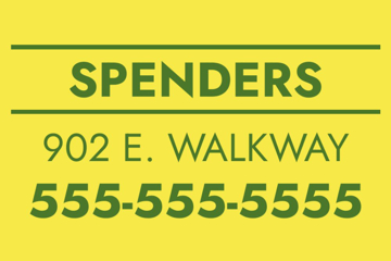 Picture of 12" x 18" Business 3227837