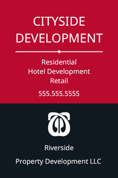 Picture of 18" x 12" Business 3530620