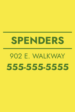 Picture of 18" x 12" Business 3227837