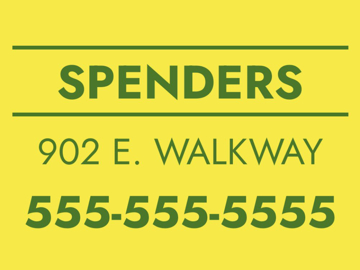 Picture of 18" x 24" Business 3227837