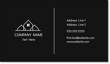 Picture of RE Business Card 2 - Single Sided