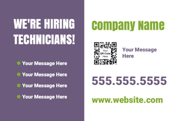 Picture of Now Hiring 1 - 12x18