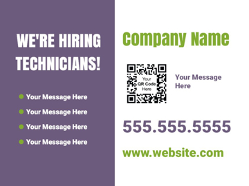 Picture of Now Hiring 1 - 18x24