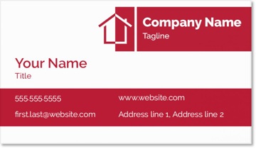 Picture of RE Business Card 12 - Single Sided