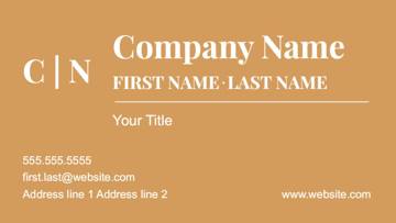 Picture of Magnetic Business Card 6 - Horizontal