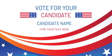 Picture of Political Banner 06 - 3x6