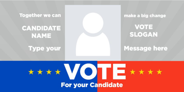 Picture of Political Banner 12 - 3x6