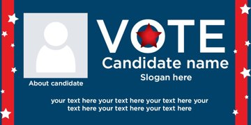 Picture of Political Banner 19 - 3x6