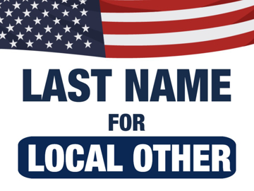 Picture of Local Campaign 28 - 18x24