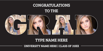 Picture of College Photo Banner 7- 4x8