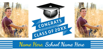 Picture of Middle School Photo Banner 7- 4x8