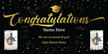 Picture of High School Banner 6- 4x8