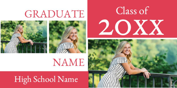 Picture of High School Photo Banner 7- 4x8
