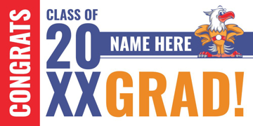 Picture of Elementary School Banner 8- 4x8