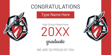 Picture of High School Banner 8- 4x8