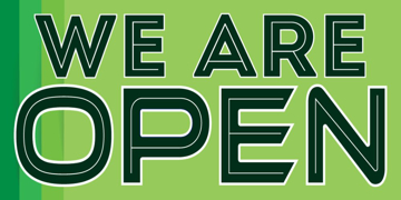 Picture of We're Open 11- 4x8
