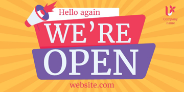 Picture of Open for Business-16- 4x8