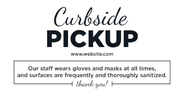 Picture of Curbside pickup/Drive thru-14- 4x8
