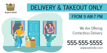 Picture of Curbside pickup/Drive thru-12- 4x8