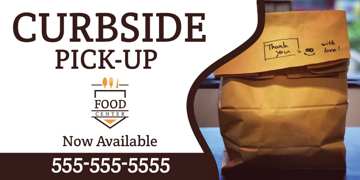 Picture of Curbside pickup/Drive thru-01- 4x8