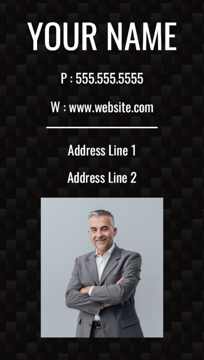 Picture of Magnetic Business Card 14 - Vertical