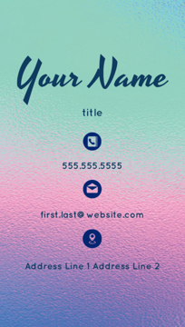 Picture of Magnetic Business Card 17 - Vertical