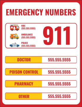 Picture of Magnetic Fridge Info 6 - Vertical