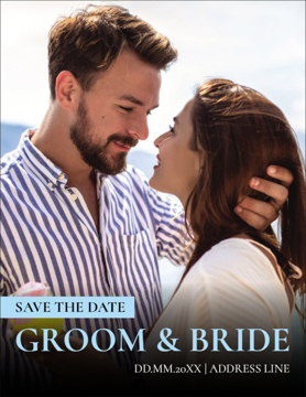 Picture of Save the Date Postcard Magnet 11 - Vertical