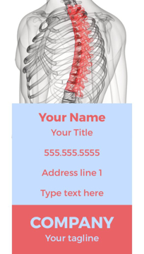 Picture of Healthcare Business Magnet 3 - Vertical