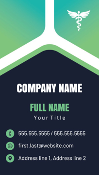 Picture of Healthcare Business Magnet 9 - Vertical