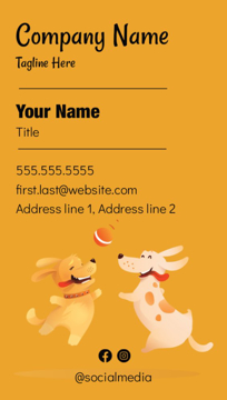 Picture of Pet Care Business Magnet 7- Vertical