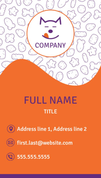 Picture of Pet Care Business Magnet 11- Vertical