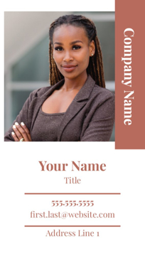 Picture of Real Estate Business Card Magnet 6 - Vertical