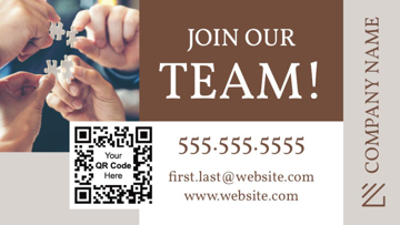 Picture of Promotional Business Card Magnet 2 - Horizontal