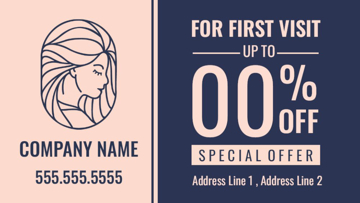 Picture of Promotional Business Card Magnet 4 - Horizontal