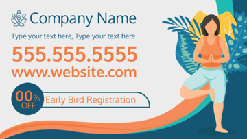 Picture of Promotional Business Card Magnet 8 - Horizontal