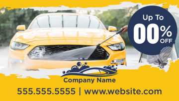 Picture of Promotional Business Card Magnet 9 - Horizontal