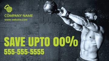 Picture of Promotional Business Card Magnet 13 - Horizontal