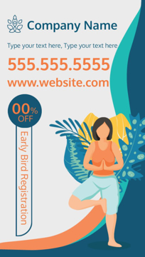 Picture of Promotional Business Card Magnet 8 - Vertical