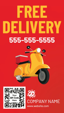 Picture of Promotional Business Card Magnet 11 - Vertical